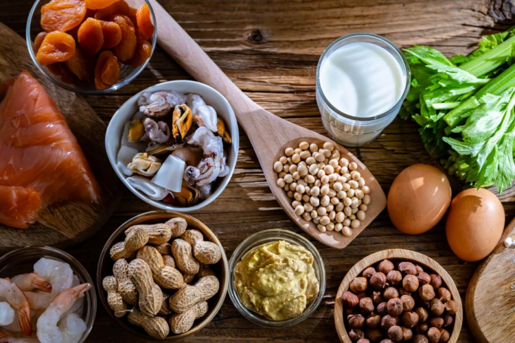 5 alimentos que mais causam alergia